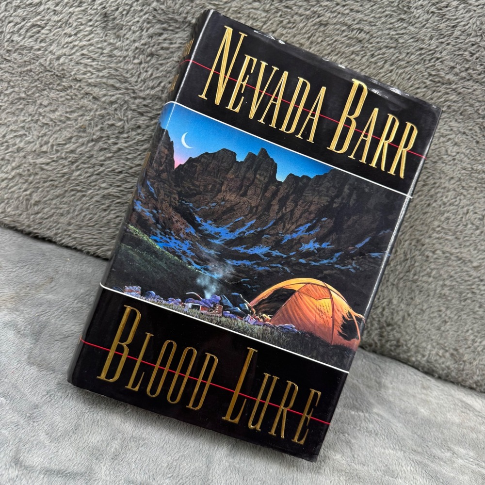 Nevada Barr Blood Lure Book First Edition Hardcover EUC Anna Pigeon Mystery